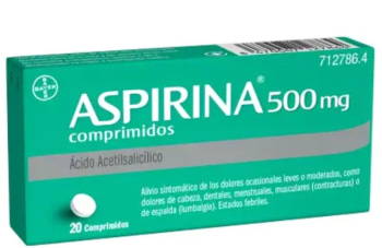 ASPIRINA 500 mg Tableta